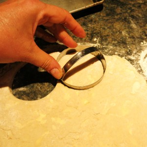 Cutting Biscuits into Rounds