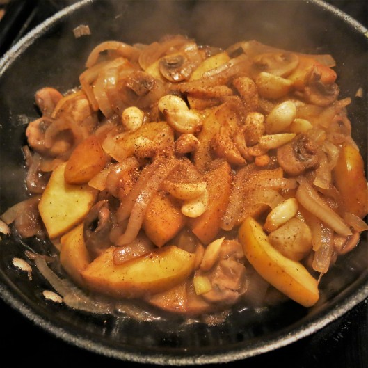 Onions, Apple and Mushroom Compote (for Pork)